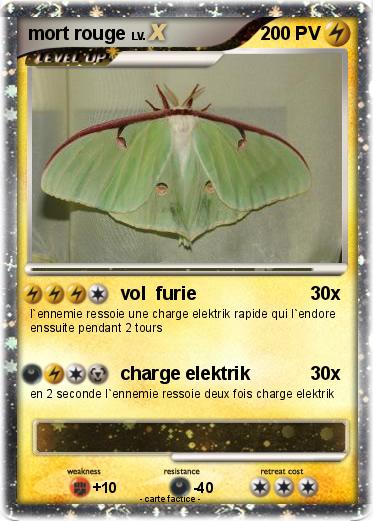 Pokemon mort rouge