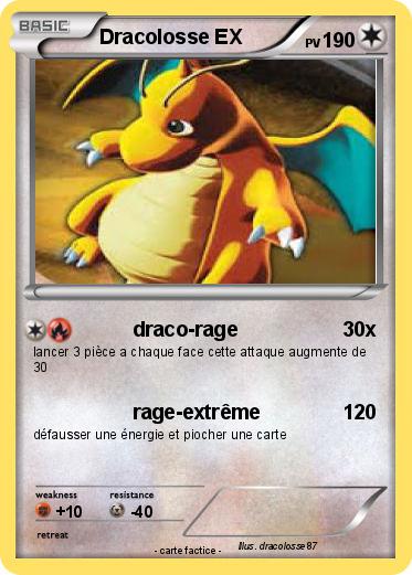 Pokemon Dracolosse EX