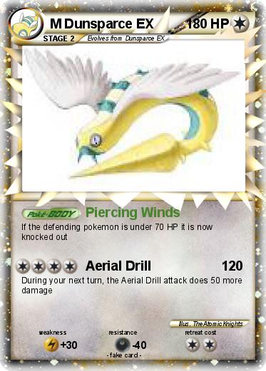 Pokemon M Dunsparce EX