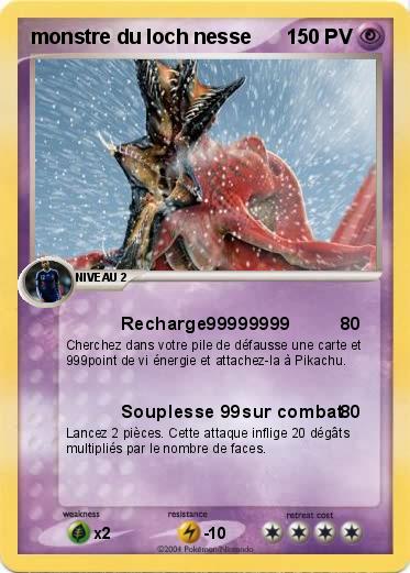 Pokemon monstre du loch nesse