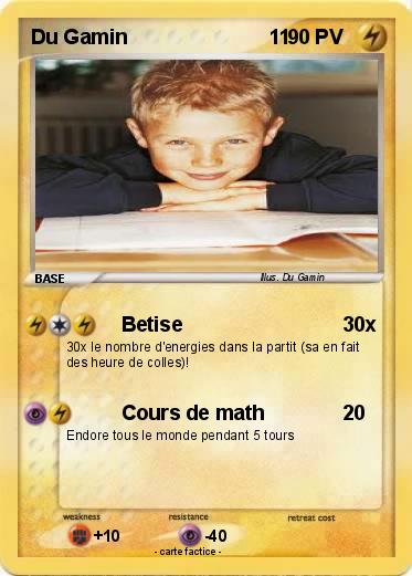 Pokemon Du Gamin                         11