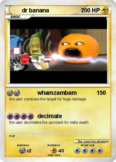 Pokemon dr banana