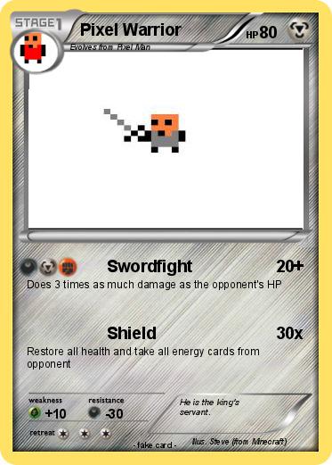 Pokemon Pixel Warrior