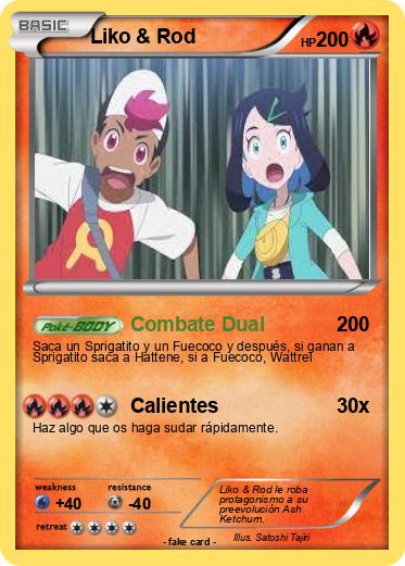 Pokemon Liko & Rod