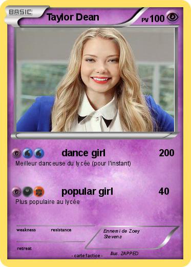 Pokemon Taylor Dean