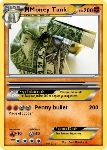 Pokemon Money Tank
