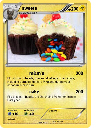 Pokemon sweets