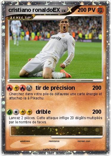 Pokemon cristiano ronaldoEX