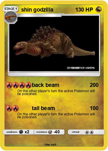 Pokemon shin godzilla