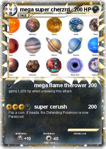 Pokemon mega super cherzrd