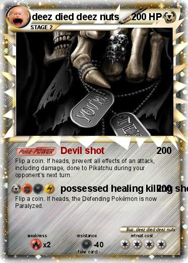 Pokemon deez died deez nuts