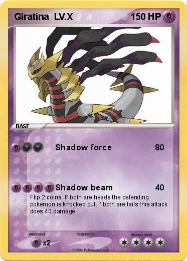 Pokemon Giratina  LV.X