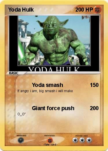 Pokemon Yoda Hulk