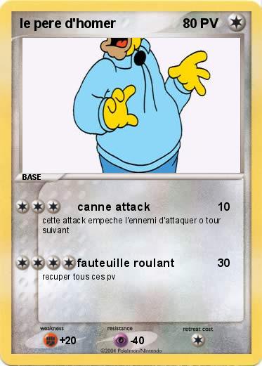 Pokemon le pere d'homer