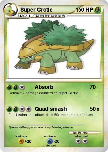 Pokemon Super Grotle