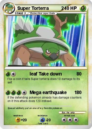 Pokemon Super Torterra          2