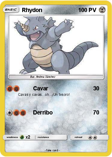 Pokemon Rhydon