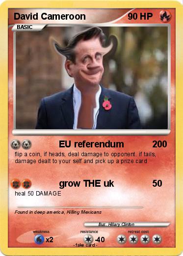 Pokemon David Cameroon