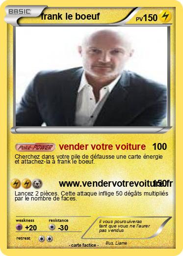 Pokemon frank le boeuf