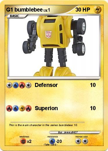 Pokemon G1 bumblebee