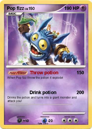 Pokemon Pop fizz
