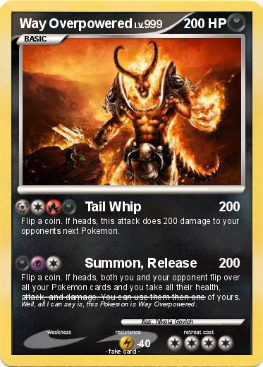 Pokemon Way Overpowered
