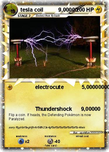 Pokemon tesla coil          9,00000