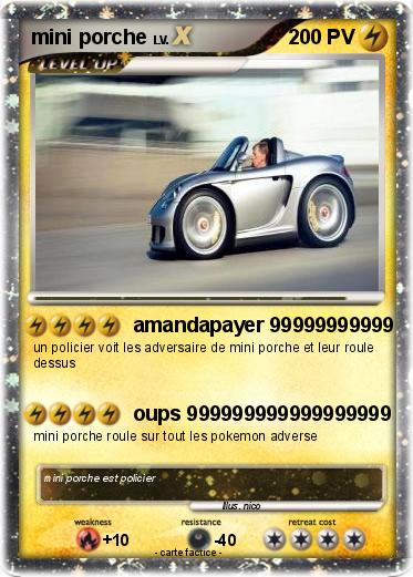 Pokemon mini porche