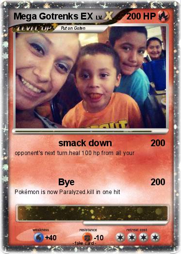 Pokemon Mega Gotrenks EX