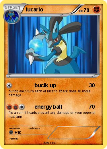 Pokemon lucario