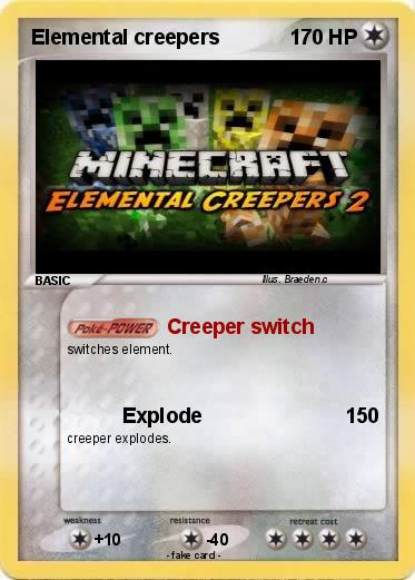 Pokemon Elemental creepers