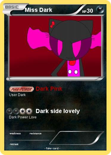 Pokemon Miss Dark