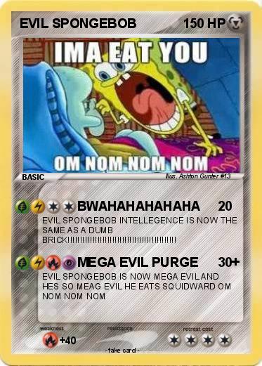 Pokemon EVIL SPONGEBOB