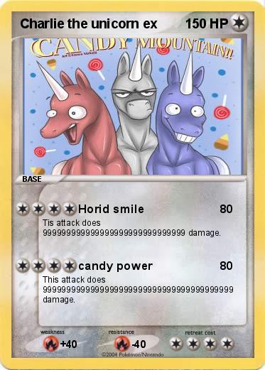 Pokemon Charlie the unicorn ex