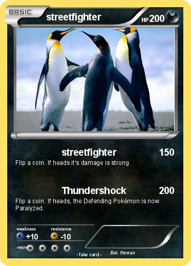 Pokemon streetfighter