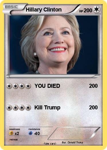 Pokemon Hillary Clinton