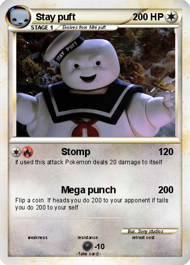 Pokemon Stay puft