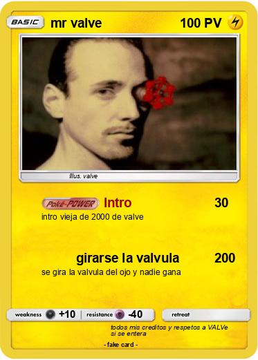 Pokemon mr valve