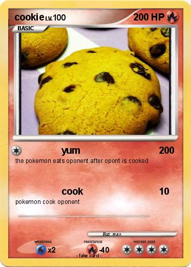 Pokemon cookie