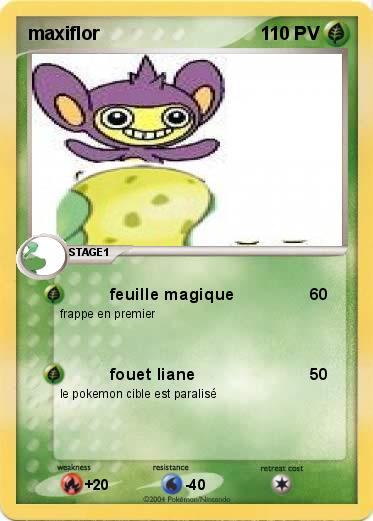Pokemon maxiflor