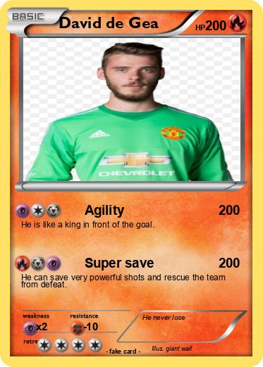 Pokemon David de Gea
