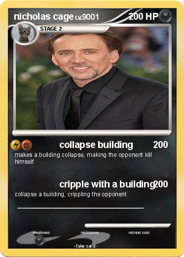 Pokemon nicholas cage