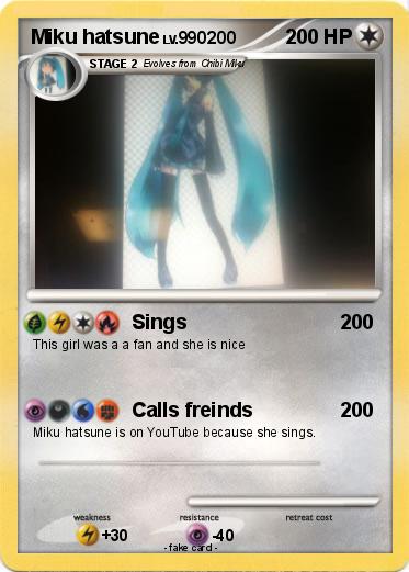 Pokemon Miku hatsune