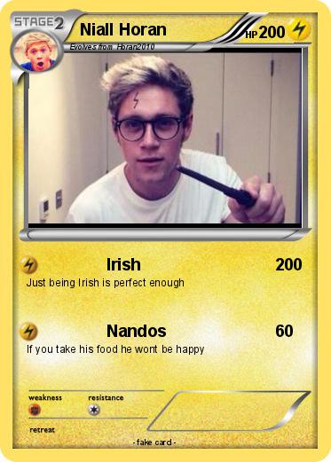 Pokemon Niall Horan