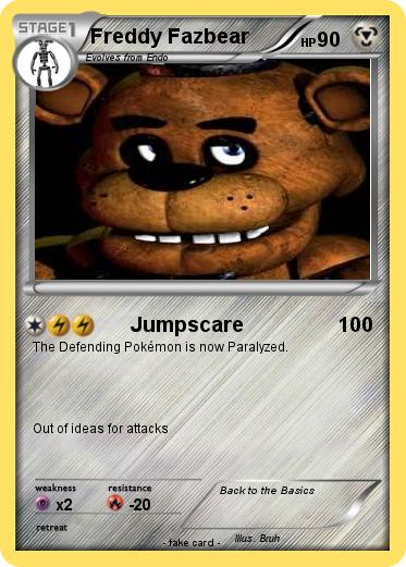 Pokemon Freddy Fazbear