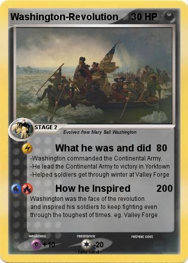 Pokemon Washington-Revolution