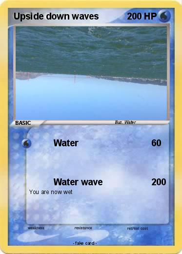 Pokemon Upside down waves
