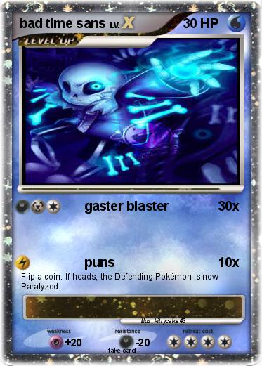 Pokemon bad time sans
