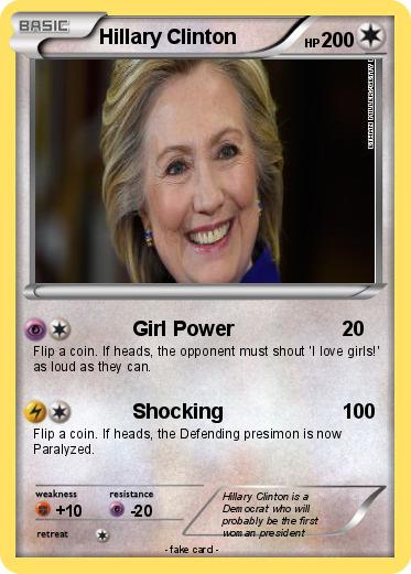 Pokemon Hillary Clinton