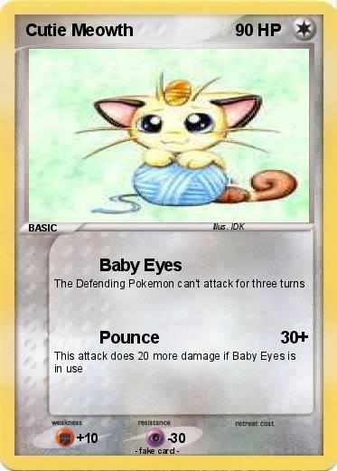 Pokemon Cutie Meowth
